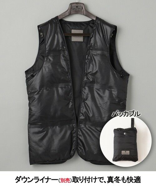 gotairiku / ゴタイリク その他アウター | 【シーンレスに対応】ブライトシャンブレーミリタリーパーカ コート | 詳細3