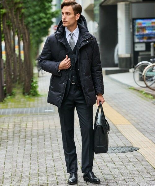 gotairiku / ゴタイリク ダウンジャケット・ベスト | WEB限定【仕事で着られる】ドレスダウンコート_ストレッチツイル_25年新作 | 詳細14