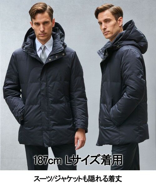 gotairiku / ゴタイリク ダウンジャケット・ベスト | WEB限定【仕事で着られる】ドレスダウンコート_ストレッチツイル_25年新作 | 詳細4