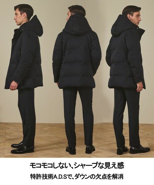 gotairiku / ゴタイリク ダウンジャケット・ベスト | WEB限定【仕事で着られる】ドレスダウンコート_ストレッチツイル_25年新作 | 詳細5