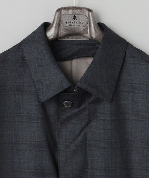 gotairiku / ゴタイリク ステンカラーコート | 【Zegna/ゼニア】TROFEOラミネートロング ステンカラーコート | 詳細12