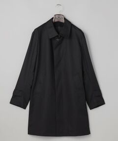 gotairiku / ゴタイリク ステンカラーコート | 25年新作/3シーズン対応【防水/軽量/シワになりにくい】メランジカルゼ ステンカラーコート_無地