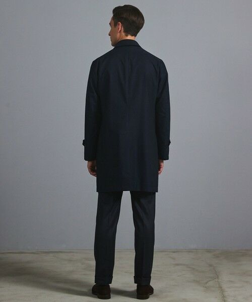 gotairiku / ゴタイリク ステンカラーコート | 25年新作/3シーズン対応【防水/軽量/シワになりにくい】メランジカルゼ ステンカラーコート_無地 | 詳細10