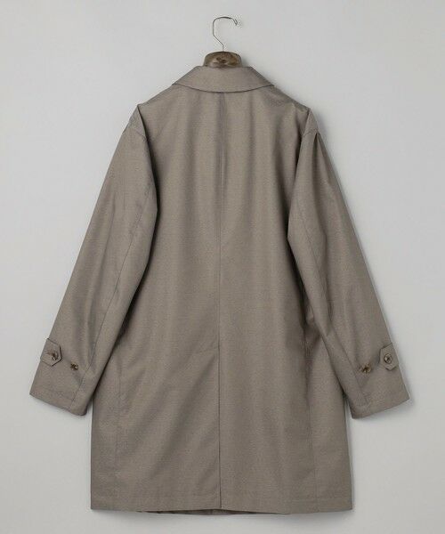 gotairiku / ゴタイリク ステンカラーコート | 25年新作/3シーズン対応【防水/軽量/シワになりにくい】メランジカルゼ ステンカラーコート_無地 | 詳細16