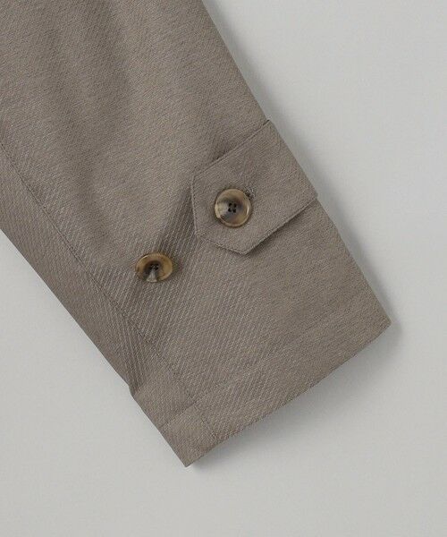 gotairiku / ゴタイリク ステンカラーコート | 25年新作/3シーズン対応【防水/軽量/シワになりにくい】メランジカルゼ ステンカラーコート_無地 | 詳細19