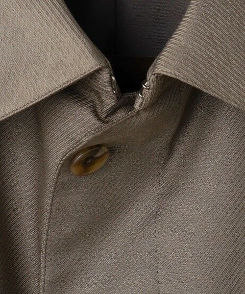 gotairiku / ゴタイリク ステンカラーコート | 25年新作/3シーズン対応【防水/軽量/シワになりにくい】メランジカルゼ ステンカラーコート_無地 | 詳細22