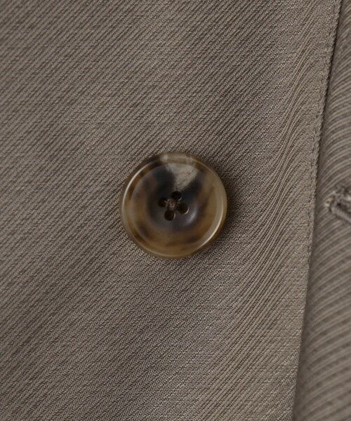 gotairiku / ゴタイリク ステンカラーコート | 25年新作/3シーズン対応【防水/軽量/シワになりにくい】メランジカルゼ ステンカラーコート_無地 | 詳細24