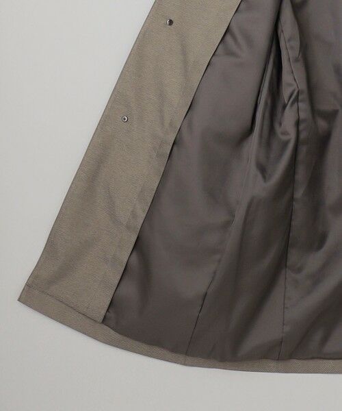 gotairiku / ゴタイリク ステンカラーコート | 25年新作/3シーズン対応【防水/軽量/シワになりにくい】メランジカルゼ ステンカラーコート_無地 | 詳細30