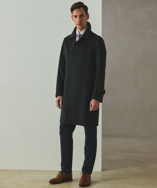 GOLD LABEL/WEB&一部店舗限定【COLOMBO】ピュアカシミヤ ステンカラー