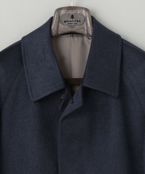 gotairiku / ゴタイリク ステンカラーコート | GOLD LABEL/WEB&一部店舗限定【COLOMBO】ピュアカシミヤ ステンカラーコート | 詳細4