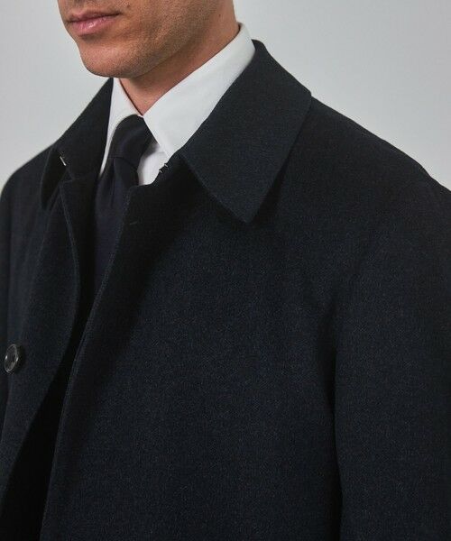 gotairiku / ゴタイリク ステンカラーコート | ライトウェイトアンゴラ ステンカラーコート | 詳細4