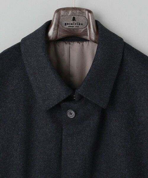 gotairiku / ゴタイリク ステンカラーコート | ライトウェイトアンゴラ ステンカラーコート | 詳細8