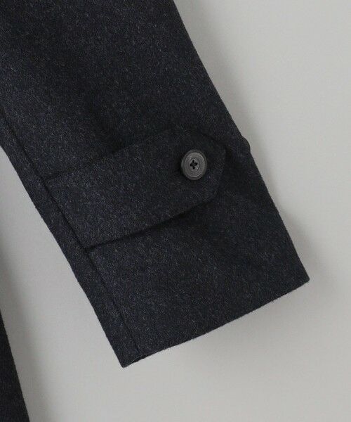 gotairiku / ゴタイリク ステンカラーコート | ライトウェイトアンゴラ ステンカラーコート | 詳細9