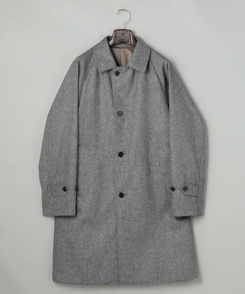 gotairiku / ゴタイリク ステンカラーコート | 【薄中綿仕様】スーパーライトウエイトカシミヤブレンド ステンカラーコート | 詳細1