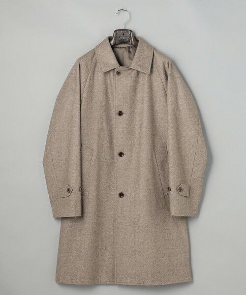 gotairiku / ゴタイリク ステンカラーコート | 【薄中綿仕様】スーパーライトウエイトカシミヤブレンド ステンカラーコート | 詳細3