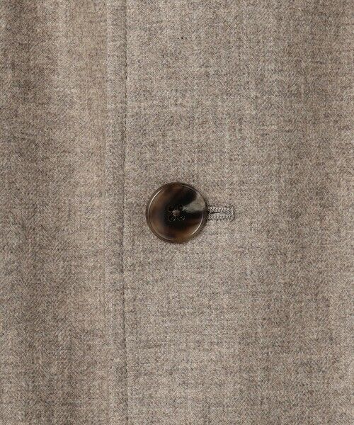 gotairiku / ゴタイリク ステンカラーコート | 【薄中綿仕様】スーパーライトウエイトカシミヤブレンド ステンカラーコート | 詳細18