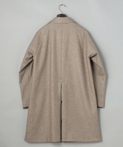 gotairiku / ゴタイリク ステンカラーコート | 【薄中綿仕様】スーパーライトウエイトカシミヤブレンド ステンカラーコート | 詳細4