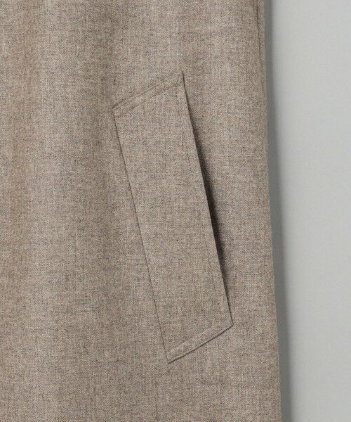 gotairiku / ゴタイリク ステンカラーコート | 【薄中綿仕様】スーパーライトウエイトカシミヤブレンド ステンカラーコート | 詳細10