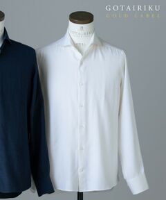 gotairiku / ゴタイリク シャツ・ブラウス | GOLD LABEL/WEB&一部店舗限定【Thomas Mason】コットンカシミヤ フラノシャツ