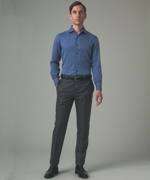 gotairiku / ゴタイリク シャツ・ブラウス | GOLD LABEL/WEB&一部店舗限定【Thomas Mason】コットンカシミヤ フラノシャツ | 詳細2