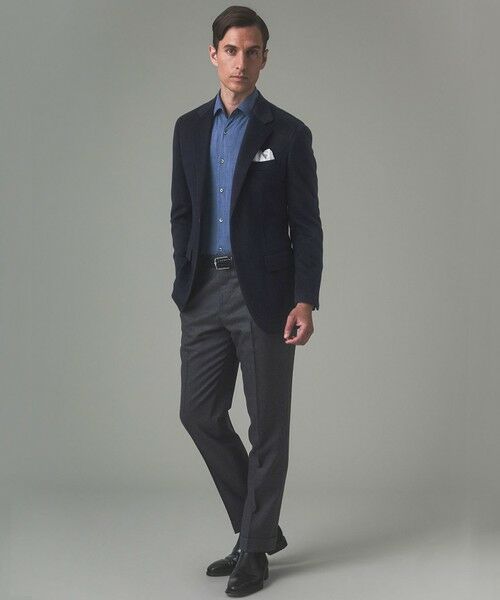 gotairiku / ゴタイリク シャツ・ブラウス | GOLD LABEL/WEB&一部店舗限定【Thomas Mason】コットンカシミヤ フラノシャツ | 詳細3