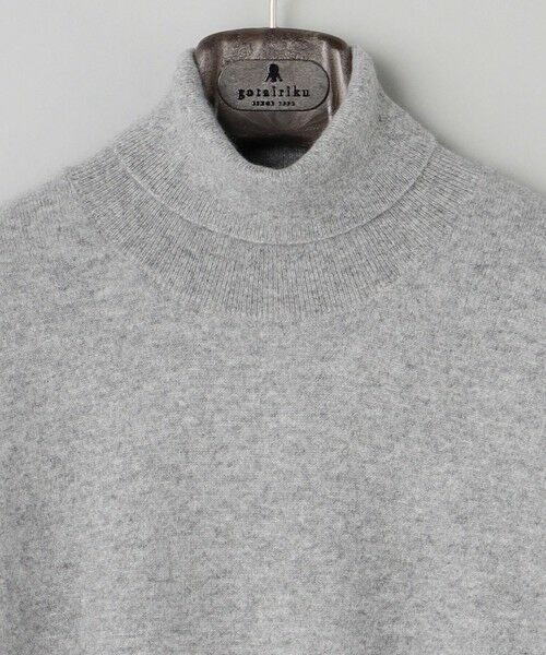 gotairiku / ゴタイリク ニット・セーター | GOLD LABEL/WEB&一部店舗限定【洗える】カシミヤ100％ ハイゲージタートルネック ニット | 詳細3