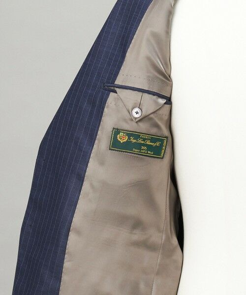 gotairiku / ゴタイリク セットアップ | 【Loro Piana Fabric】365 通年 3ピーススーツ(ネイビーストライプ) | 詳細10
