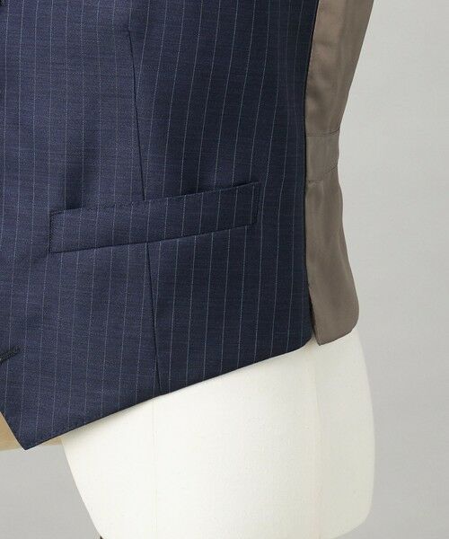 gotairiku / ゴタイリク セットアップ | 【Loro Piana Fabric】365 通年 3ピーススーツ(ネイビーストライプ) | 詳細16