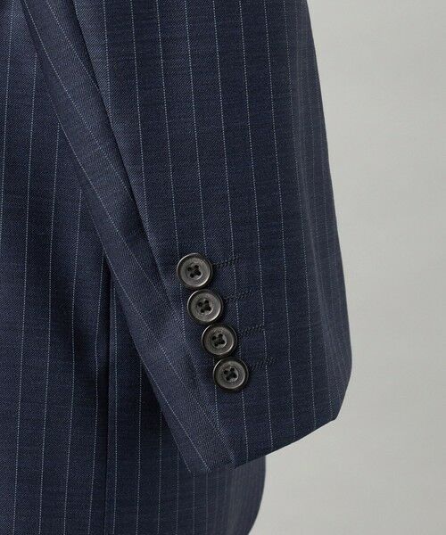 gotairiku / ゴタイリク セットアップ | 【Loro Piana Fabric】365 通年 3ピーススーツ(ネイビーストライプ) | 詳細5