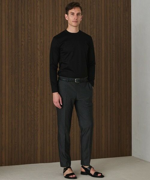 gotairiku / ゴタイリク カットソー | 仕事で着られる 綿100％ 【洗える】カバーネック ドレスTシャツ_ロング | 詳細27