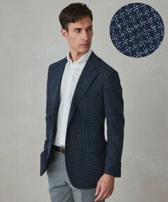 gotairiku / ゴタイリク テーラードジャケット | 【尾州】ストレッチメッシュジャケット_千鳥格子柄