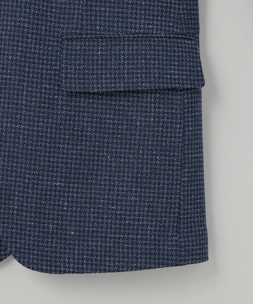 gotairiku / ゴタイリク テーラードジャケット | 【尾州】ストレッチメッシュジャケット_千鳥格子柄 | 詳細11