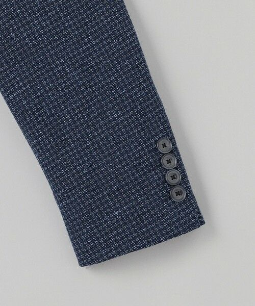 gotairiku / ゴタイリク テーラードジャケット | 【尾州】ストレッチメッシュジャケット_千鳥格子柄 | 詳細9