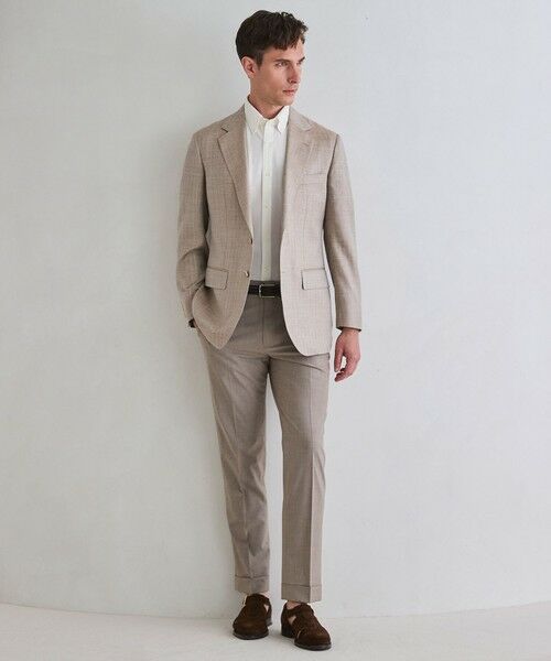 gotairiku / ゴタイリク テーラードジャケット | 【Loro Piana Fabric】SUMMER TIME ジャケット_ヘリンボーン織 | 詳細1