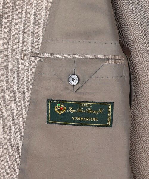 gotairiku / ゴタイリク テーラードジャケット | 【Loro Piana Fabric】SUMMER TIME ジャケット_ヘリンボーン織 | 詳細12
