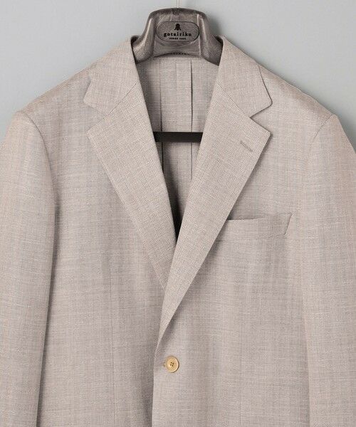 gotairiku / ゴタイリク テーラードジャケット | 【Loro Piana Fabric】SUMMER TIME ジャケット_ヘリンボーン織 | 詳細6