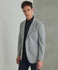 gotairiku / ゴタイリク テーラードジャケット | 新クオリティ/KINGサイズ追加【洗える/シワになりにくい】タイワンタフタ  擬麻ジャケット