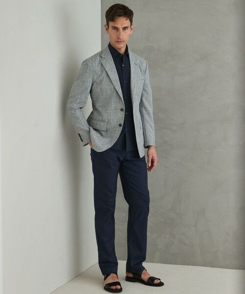 gotairiku / ゴタイリク テーラードジャケット | 新クオリティ/KINGサイズ追加【洗える/シワになりにくい】タイワンタフタ  擬麻ジャケット | 詳細2