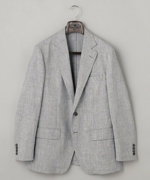 gotairiku / ゴタイリク テーラードジャケット | 新クオリティ/KINGサイズ追加【洗える/シワになりにくい】タイワンタフタ  擬麻ジャケット | 詳細4