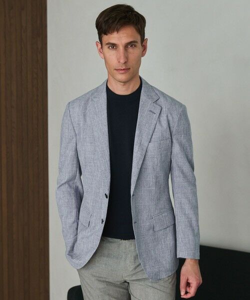 gotairiku / ゴタイリク テーラードジャケット | 新クオリティ/KINGサイズ追加【洗える/シワになりにくい】タイワンタフタ  擬麻ジャケット | 詳細8