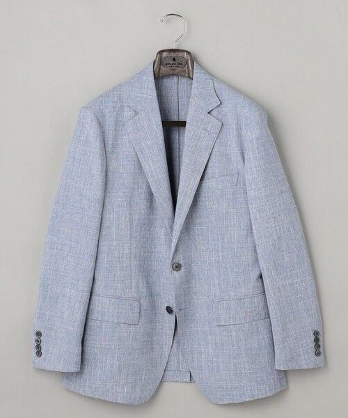 gotairiku / ゴタイリク テーラードジャケット | 新クオリティ/KINGサイズ追加【洗える/シワになりにくい】タイワンタフタ  擬麻ジャケット | 詳細9