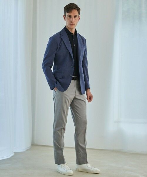 gotairiku / ゴタイリク テーラードジャケット | 新クオリティ/KINGサイズ追加【洗える/シワになりにくい】タイワンタフタ  擬麻ジャケット | 詳細10