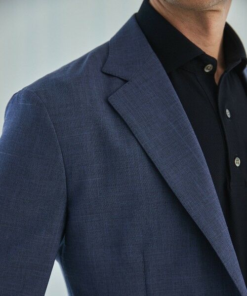 gotairiku / ゴタイリク テーラードジャケット | 新クオリティ/KINGサイズ追加【洗える/シワになりにくい】タイワンタフタ  擬麻ジャケット | 詳細17