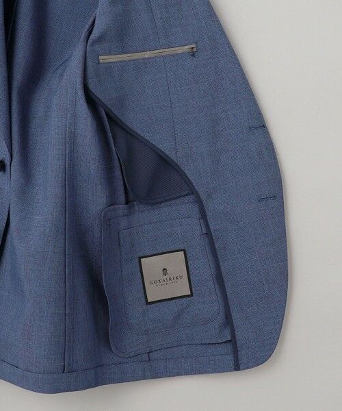 gotairiku / ゴタイリク テーラードジャケット | 新クオリティ/KINGサイズ追加【洗える/シワになりにくい】タイワンタフタ  擬麻ジャケット | 詳細27