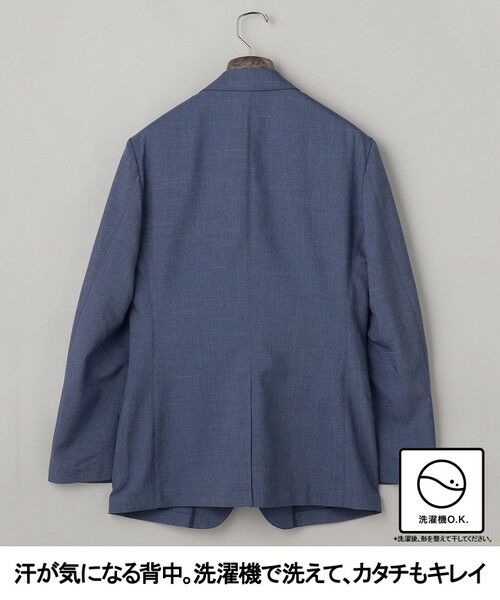gotairiku / ゴタイリク テーラードジャケット | 新クオリティ/KINGサイズ追加【洗える/シワになりにくい】タイワンタフタ  擬麻ジャケット | 詳細14