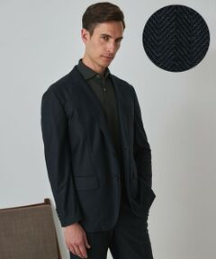 gotairiku / ゴタイリク テーラードジャケット | セットアップ対応【カイテキ７機能】ドライジャージー ジャケット_ヘリンボーン柄(26年モデル)