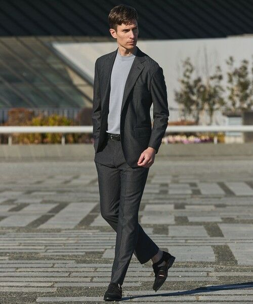 gotairiku / ゴタイリク テーラードジャケット | セットアップ対応【カイテキ７機能】ドライジャージー ジャケット_ヘリンボーン柄(26年モデル) | 詳細5