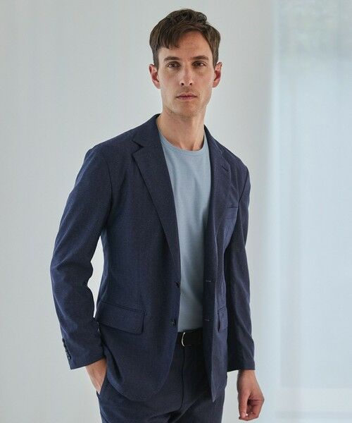 gotairiku / ゴタイリク テーラードジャケット | セットアップ対応【カイテキ７機能】ドライジャージー ジャケット_ヘリンボーン柄(26年モデル) | 詳細15