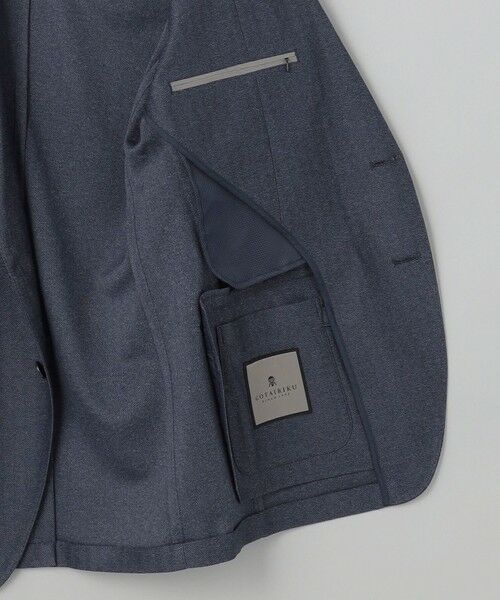 gotairiku / ゴタイリク テーラードジャケット | セットアップ対応【カイテキ７機能】ドライジャージー ジャケット_ヘリンボーン柄(26年モデル) | 詳細25