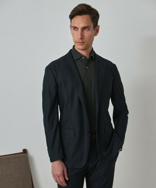 gotairiku / ゴタイリク テーラードジャケット | セットアップ対応【カイテキ７機能】ドライジャージー ジャケット_ヘリンボーン柄(26年モデル) | 詳細28